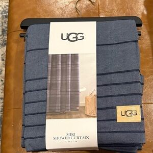 UGG Blue Textured Shower Curtain - NEW! 
FREE SHIPPING!!